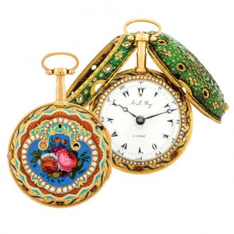 French 20K gold repeater made for the Islamic market Circa 1770
