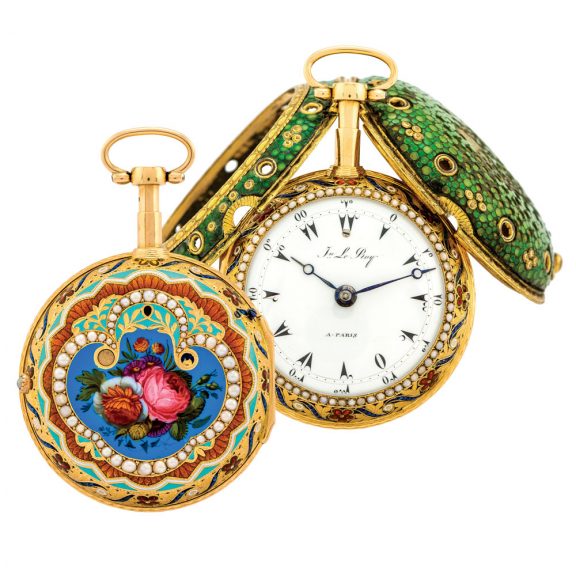 French 20K gold repeater made for the Islamic market Circa 1770 French 20K gold repeater made for the Islamic market Circa 1770