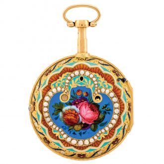 French 20K gold repeater made for the Islamic market Circa 1770