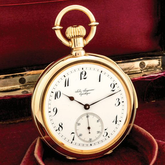 Danish/Swiss minute repeating lever pocket watch Circa 1890