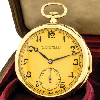 Swiss 18K gold minute repeating keyless dress watch Circa 1922