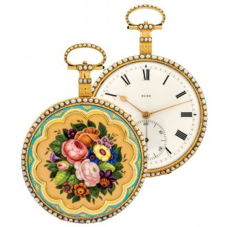 Impressive Swiss musical watch for the Chinese market Circa 1820
