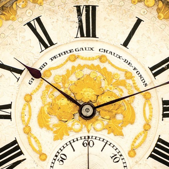 Unique Swiss gold double faced pocket watch Circa 1890 Unique Swiss gold double faced pocket watch Circa 1890