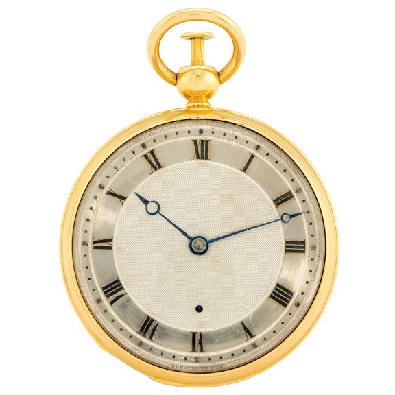 French two colour gold minute repeating clockwatch Circa 1820