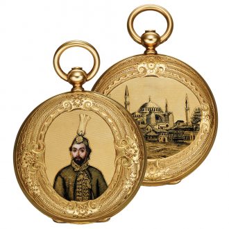 Excellent Swiss watch made for the Turkisch market Circa 1850