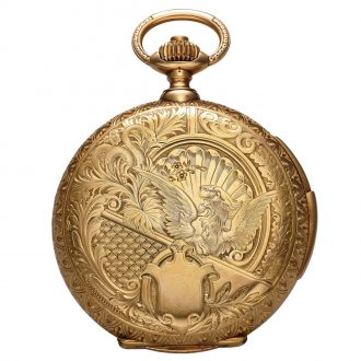 Splendid Swiss gold minute repeating pocket watch Circa 1889