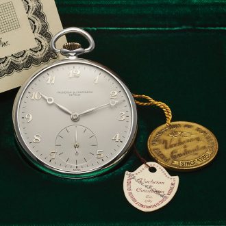 Rare Swiss aluminium keyless dress/pocket watch Circa 1953