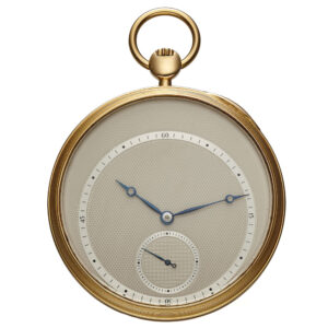 Swiss 18 carat yellow gold keyless pocket watch Circa 1970
