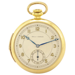 Swiss pink gold minute repeating pocket watch Circa 1915