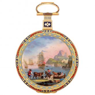 Magnificent English gold watch for the Chinese market Circa 1820