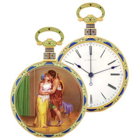 Splendid Swiss gold watch for the Chinese market Circa 1820 Splendid Swiss gold watch for the Chinese market Circa 1820