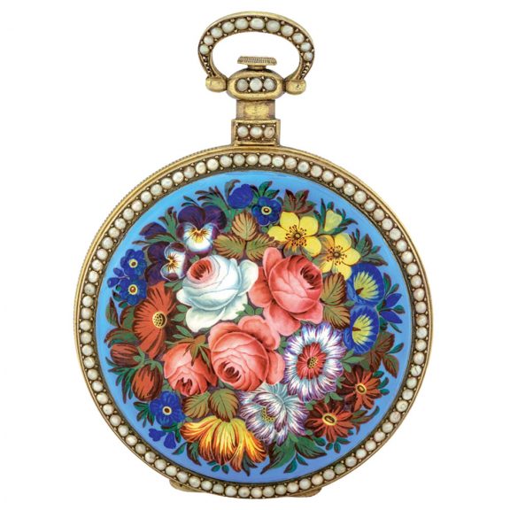 Swiss gilt metal watch made for the Chinese market Circa 1880