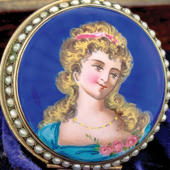 Swiss silver portrait watch for the Chinese market Circa 1880 Swiss silver portrait watch for the Chinese market Circa 1880