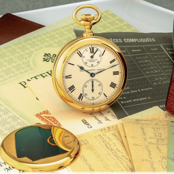 Exceptional Swiss gold ultra high precision deck watch Circa 1924 Exceptional Swiss gold ultra high precision deck watch Circa 1924