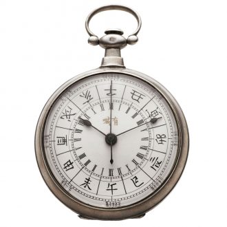 Swiss silver Zodiac watch made for the Chinese market Circa 1875