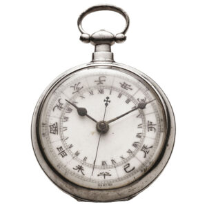 Swiss silver Zodiac watch made for the Chinese market Circa 1870