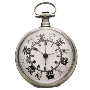 Swiss silver lever watch made for the Chinese market Circa 1875