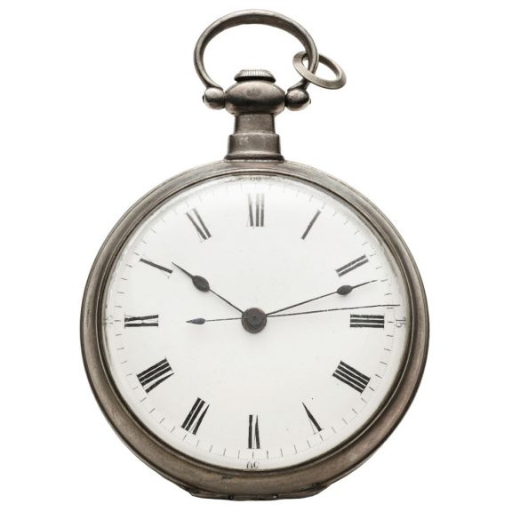 Swiss silver pocket watch for the Chinese market Circa 1870
