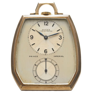 Swiss 9K gold Class A observatory chronometer Circa 1940