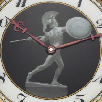 Swiss gold and enamel watch with depicting of Achilles Circa 1922