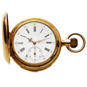 Swiss gold repeater made for the English market Circa 1890