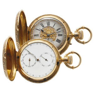 Swiss double faced lever made for the American market Circa 1880