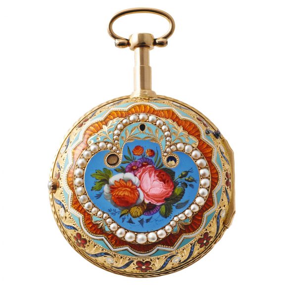 French 20K gold repeater made for the Islamic market Circa 1800