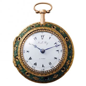 French 20K gold repeater made for the Islamic market Circa 1800
