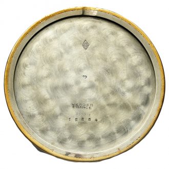 Unique Swiss 18K gold Art Deco keyless dress watch Circa 1930