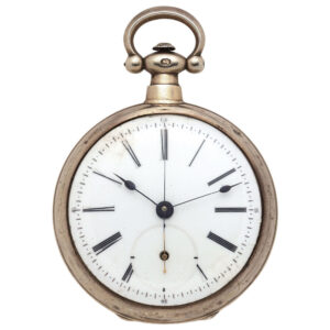 Rare Swiss silver watch made for Chinese market Circa 1850
