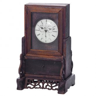 Swiss silver captain's watch for the Chinese market Circa 1870