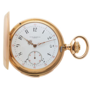 Excellent Swiss gold minute repeating pocket watch Circa 1890