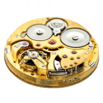 Swiss gold repeating carillon grande sonnerie clockwatch Circa 1913