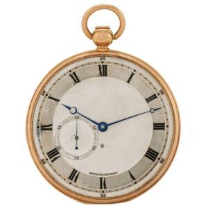 Important French gold minute repeating pocket watch Circa 1818