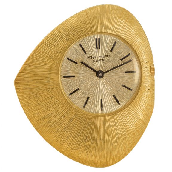 Swiss gold asymmetrical Ricochet dress watch Circa 1965