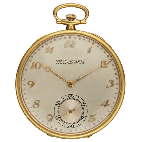 Swiss 18K yellow gold Art Deco keyless dress watch Circa 1935 Swiss 18K yellow gold Art Deco keyless dress watch Circa 1935
