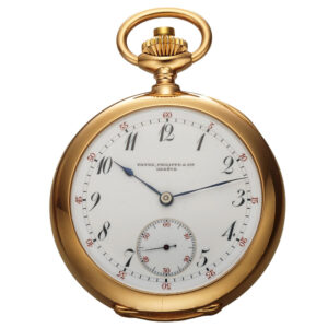 Fine Swiss gold minute repeating keyless pocket watch Circa 1910
