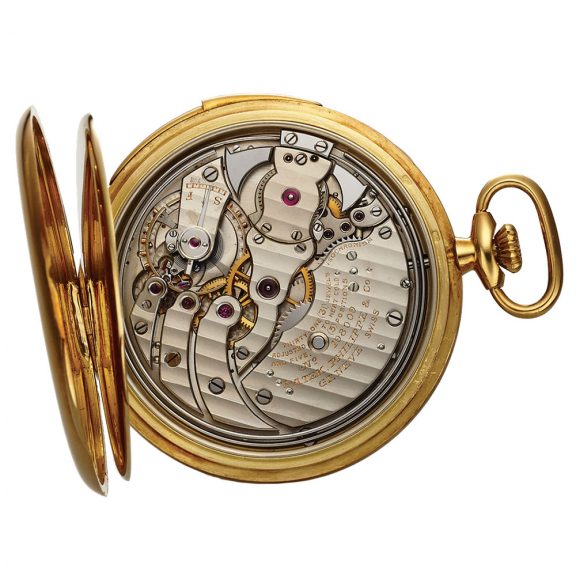 Swiss 18 carat gold minute repeating pocket watch Circa 1950 Swiss 18 carat gold minute repeating pocket watch Circa 1950