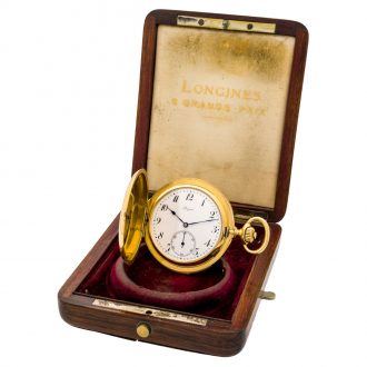 Swiss 18 carat gold minute repeating pocket watch Circa 1920