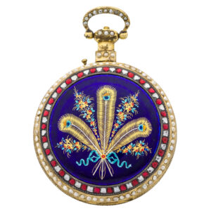 Swiss silver musical watch for the Chinese market Circa 1790