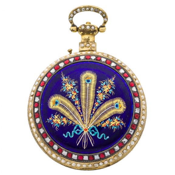 Swiss silver musical watch for the Chinese market Circa 1790