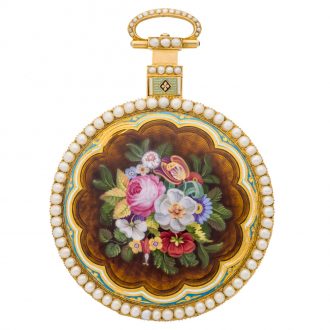 English gold watch made for the Chinese market Circa 1813