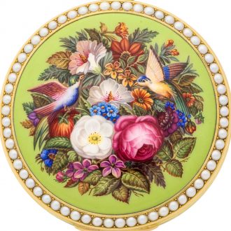 Swiss gold duplex made for the Chinese market Circa 1840