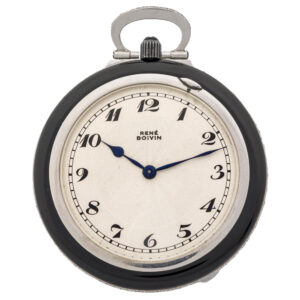 Swiss platinum open faced Art Deco dress watch Circa 1920