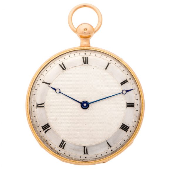 Italian rose gold quarter repeating pocket watch Circa 1815