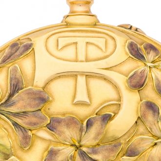 French gold Art Nouveau keyless pocket watch Circa 1910 French gold Art Nouveau keyless pocket watch Circa 1910