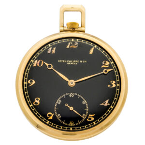 Swiss 14 carat yellow gold lever pocket watch Circa 1944