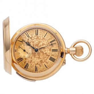 English gold duplex made for the Indian market Circa 1900
