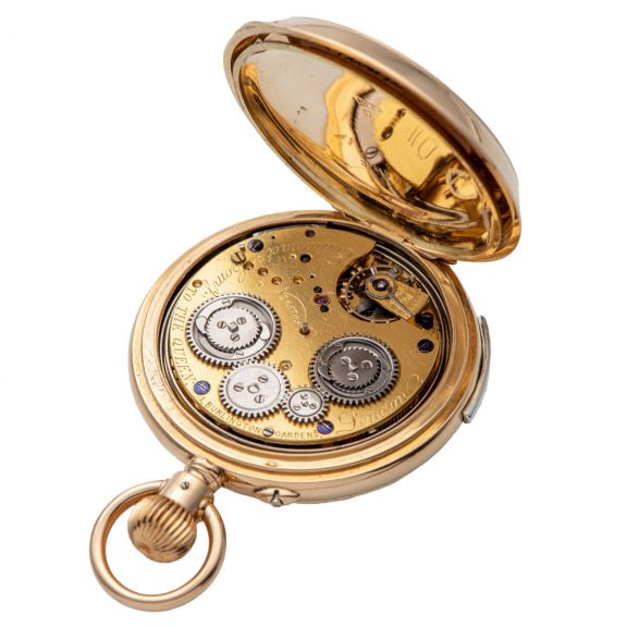English gold duplex made for the Indian market Circa 1900 English gold duplex made for the Indian market Circa 1900