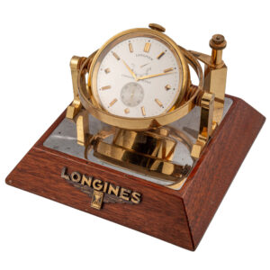 Swiss brass chronometer with 50 hour power reserve Circa 1950